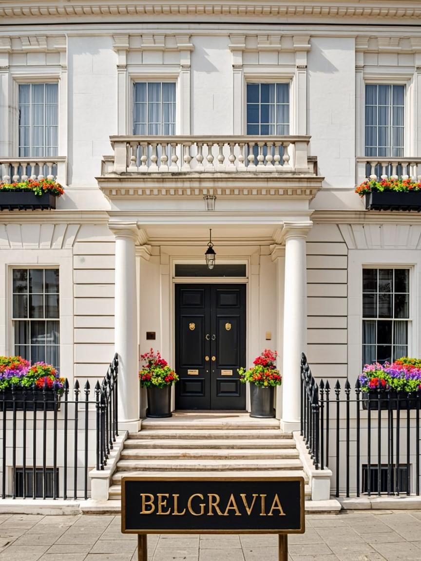 Georgetown Townhouse, Eaton Square